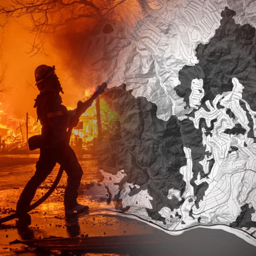 "Thousands of Acres Ablaze in Los Angeles: Wildfires Rage On"