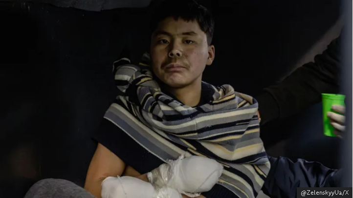 Ukraine Claims Capture of Two Injured North Korean Soldiers Fighting for Russia - gallery image 1