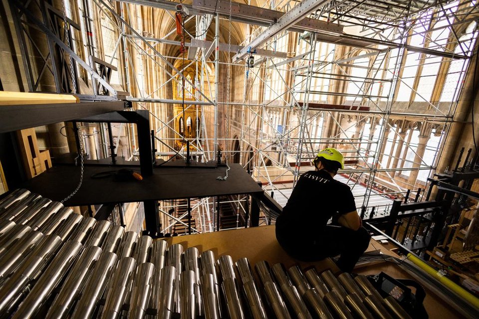 Organ Instrument Installation St. Vitus Cathedral’s New Organ Installation Nears Completion After 700 ...