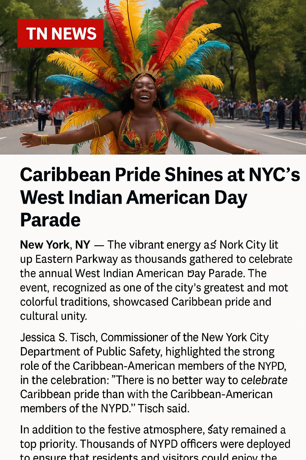 Caribbean Culture and Community Spirit Shine at NYC’s West Indian American Day Parade - gallery image 1