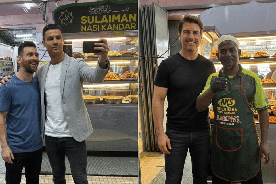 AI Photos of Celebrities at Penang's Nasi Kandar Stall Go Viral
