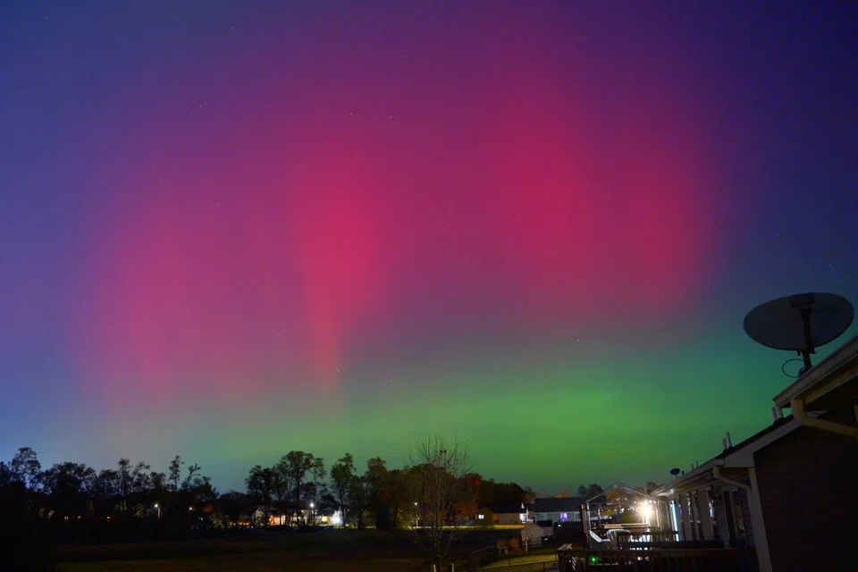 Northern Lights Dazzle Across the U.S. After Powerful Solar Storm