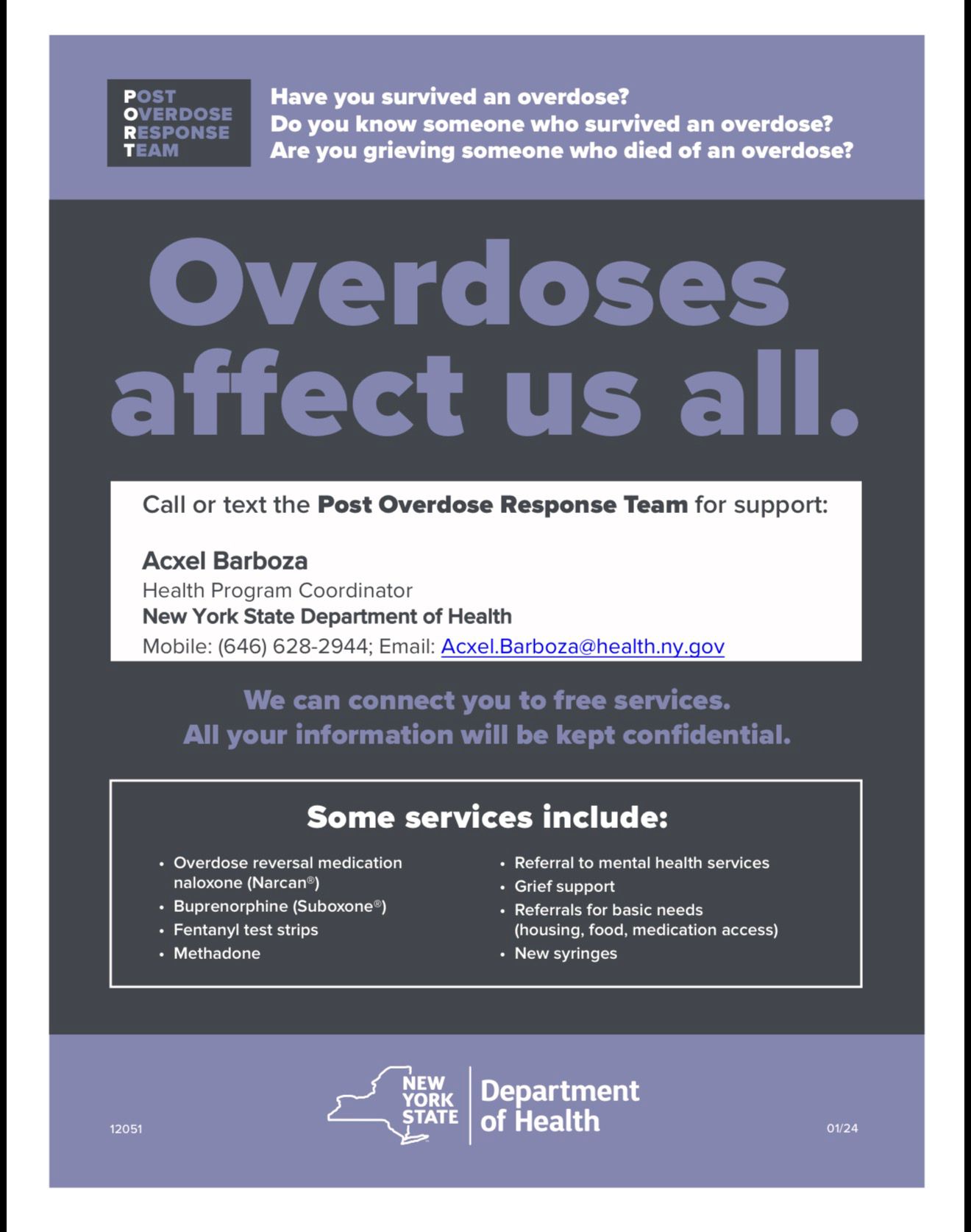 New York State Launches Post-Overdose Response Team to Support ...