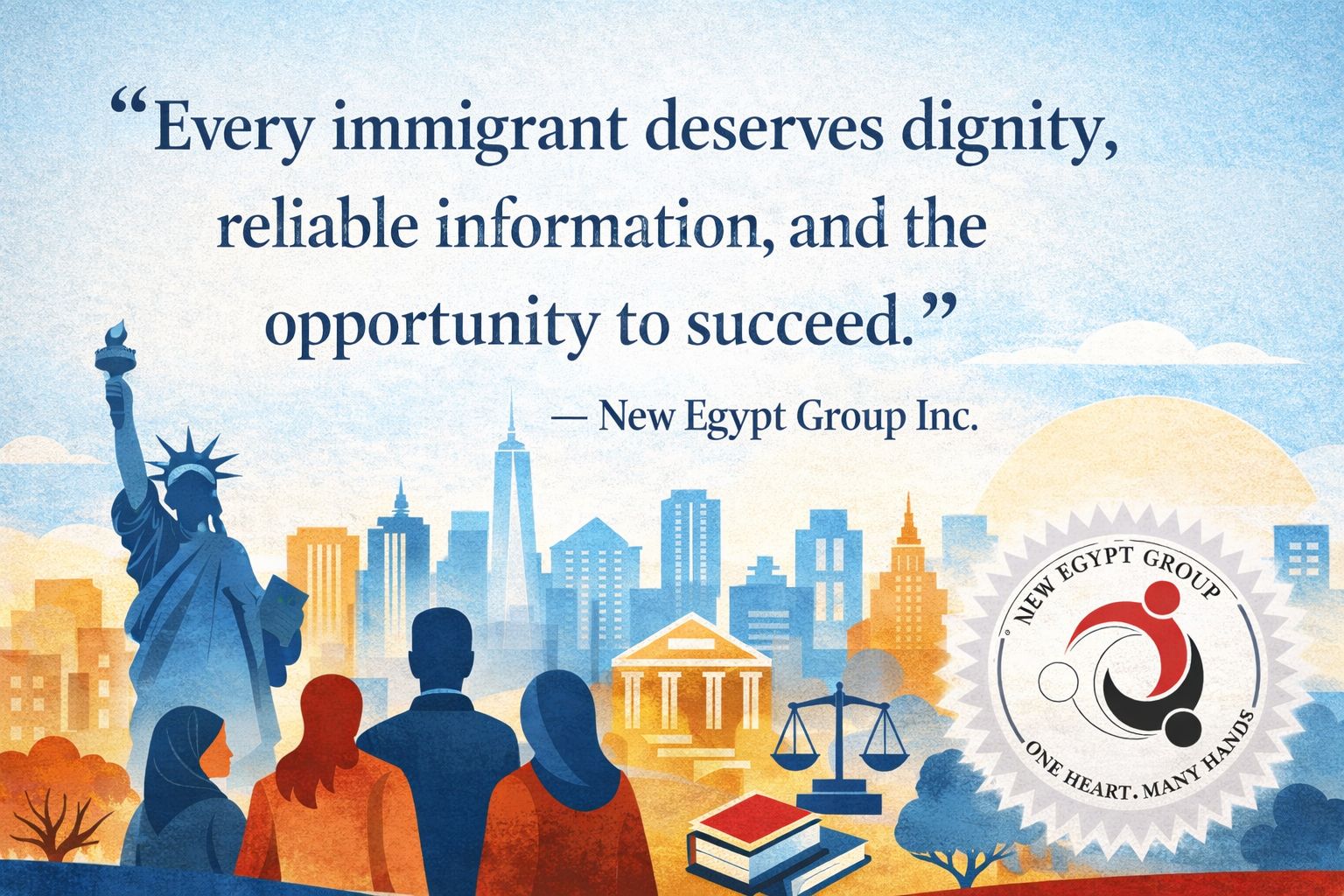 New Egypt Group Reaffirms Commitment to Serving Immigrant Communities in New York City - gallery image 1