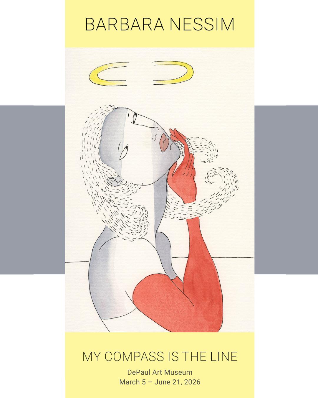 Barbara Nessim’s Landmark Exhibition “My Compass Is the Line” to Open at DePaul Art Museum - gallery image 2