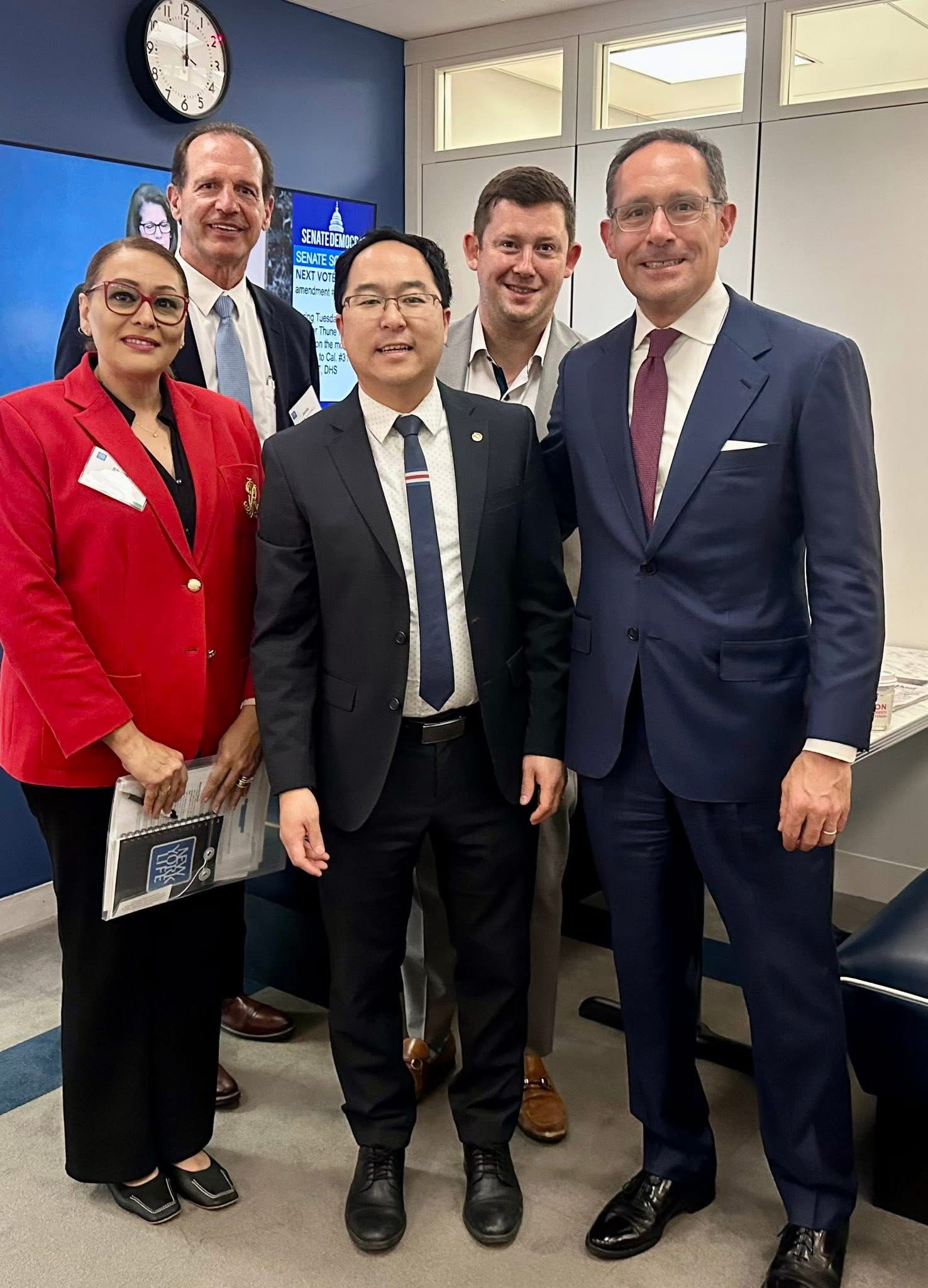 Senator Andy Kim Showcases Humble Leadership During Capitol Hill Meeting with Community Leaders - gallery image 1