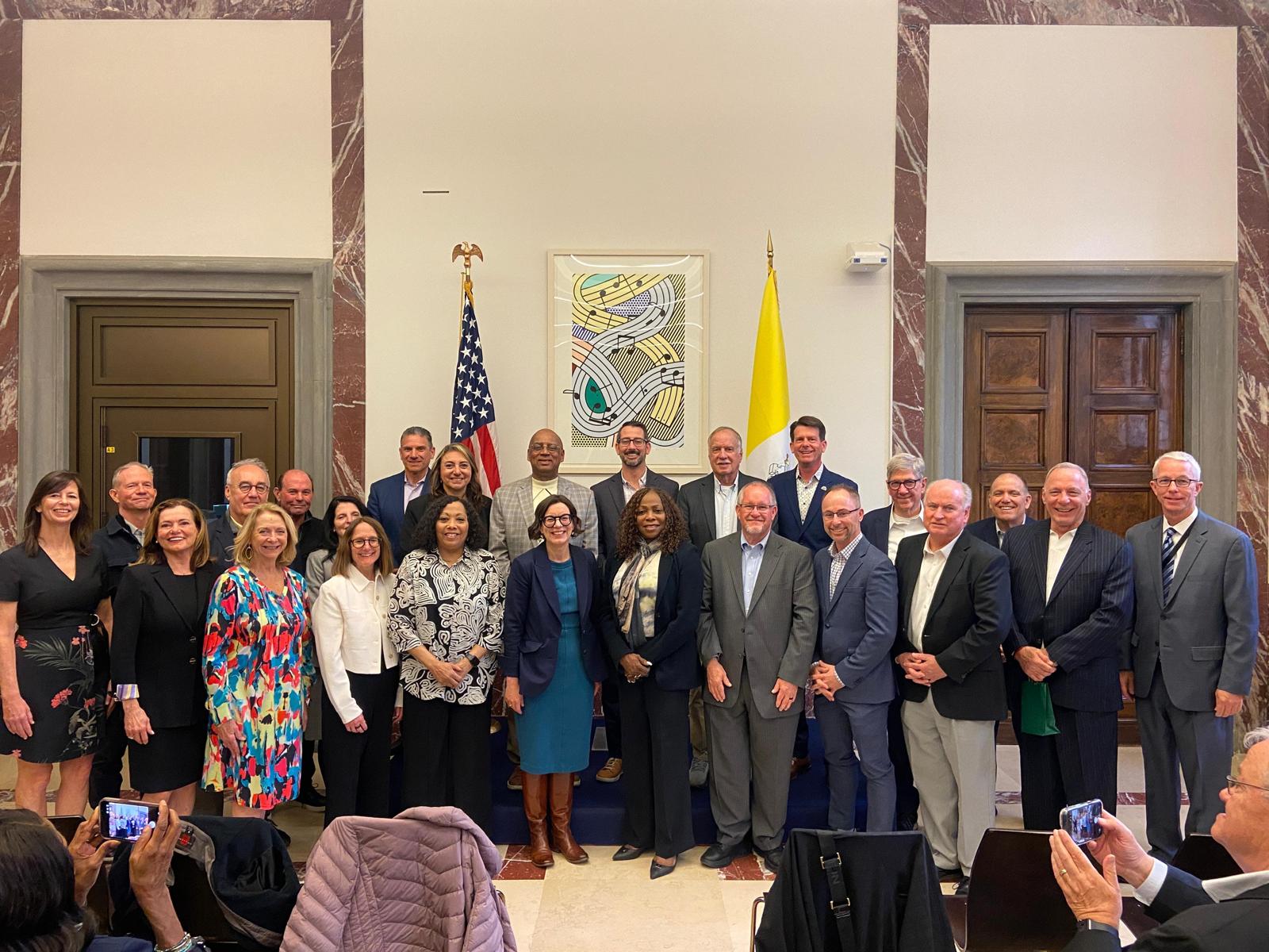 Egyptian-American Mayor Mary Basta Joins Distinguished Vatican Visit with U.S. Mayors Delegation - gallery image 2