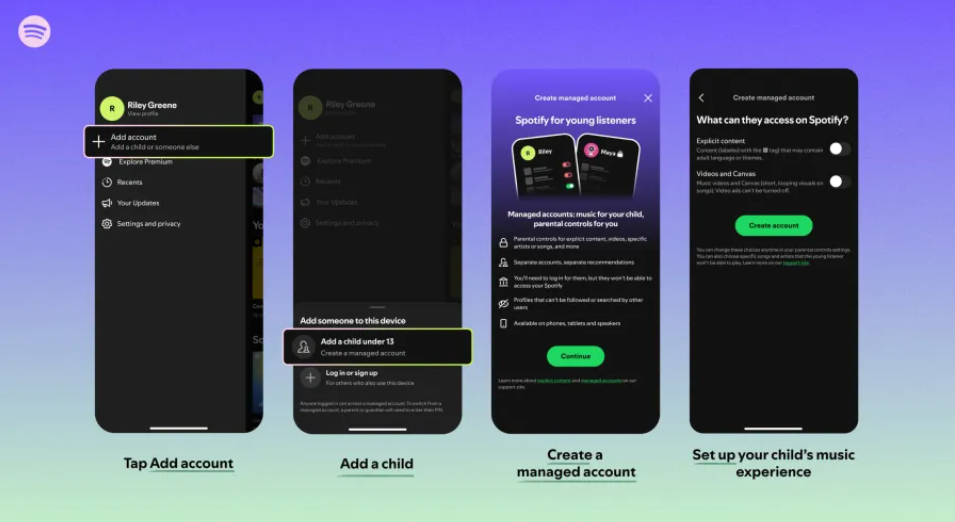 Spotify Extends Parent-Managed Accounts to Free Users in a Strategic Family Safety Expansion - gallery image 1