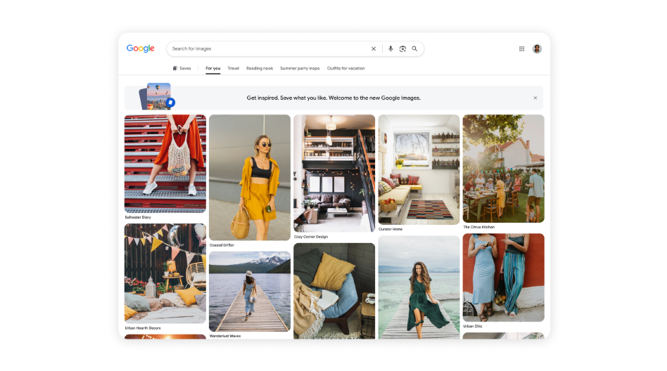 Google Reimagines Images as a Discovery Platform with a Pinterest-Inspired Experience