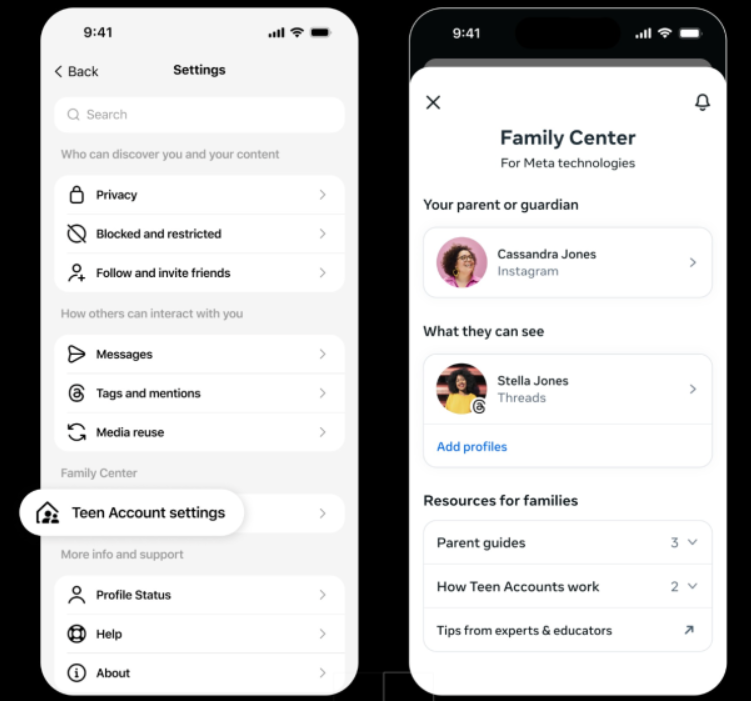 Meta Expands Threads With Parent Supervision Tools to Strengthen Teen Safety and Platform Trust - gallery image 1