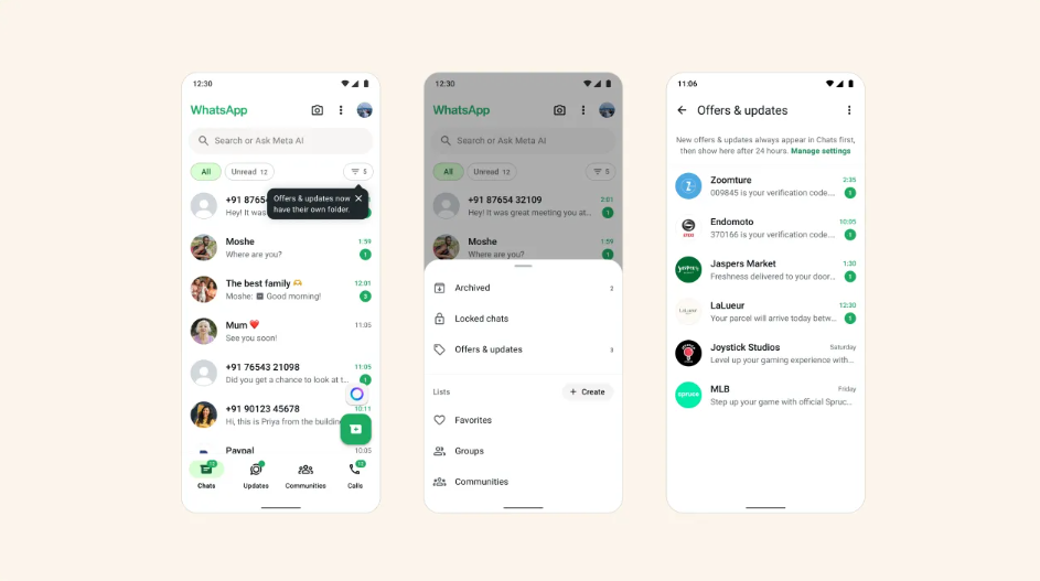WhatsApp Explores Smarter Business Messaging with Dedicated Inbox Organization