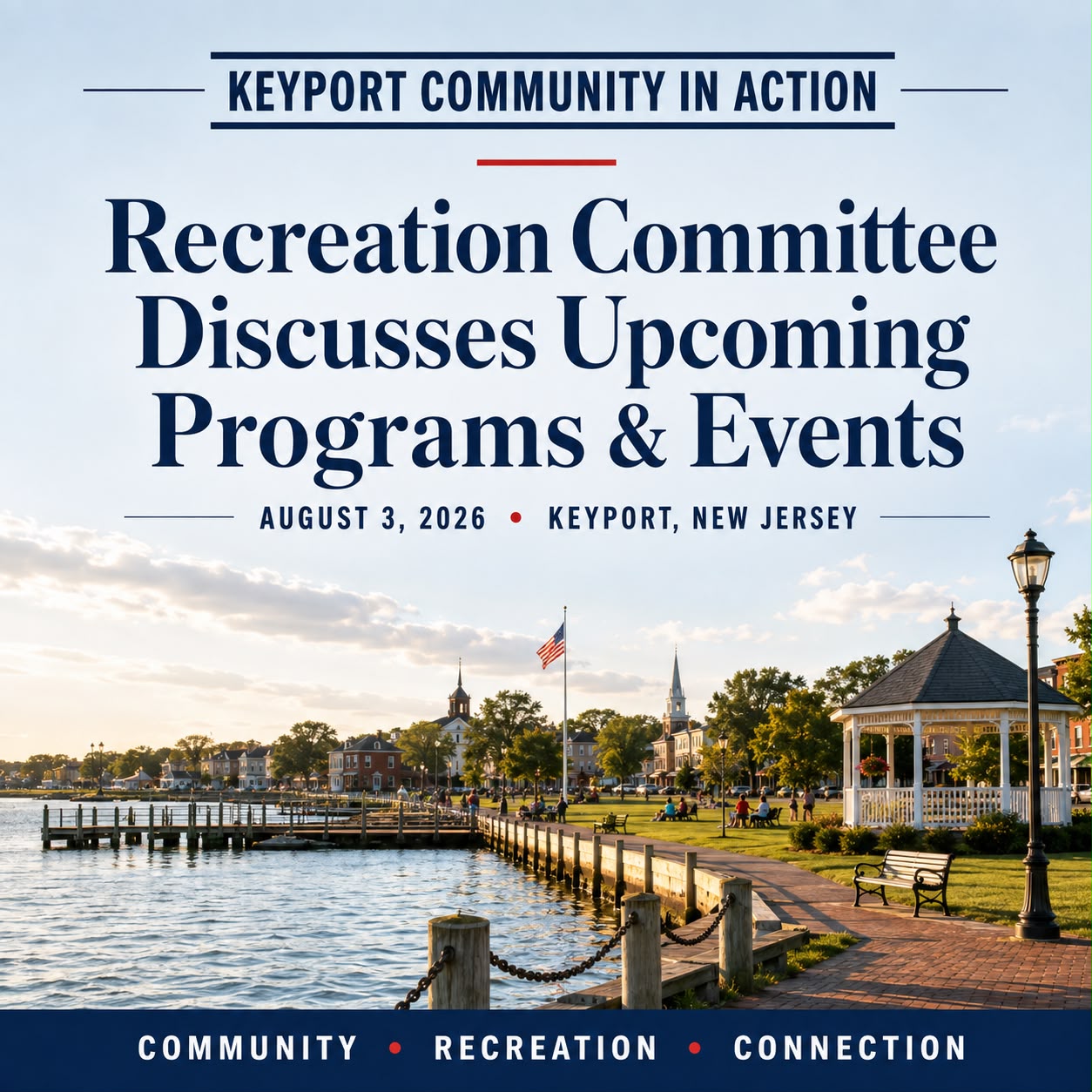 Keyport Recreation Committee Discusses Upcoming Community Programs and Events