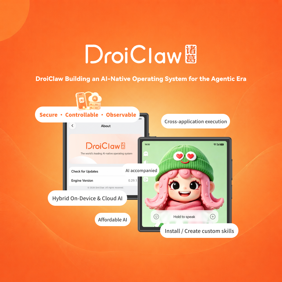 DroiClaw Bets on an App-Free Future as AI Moves Into the Operating System