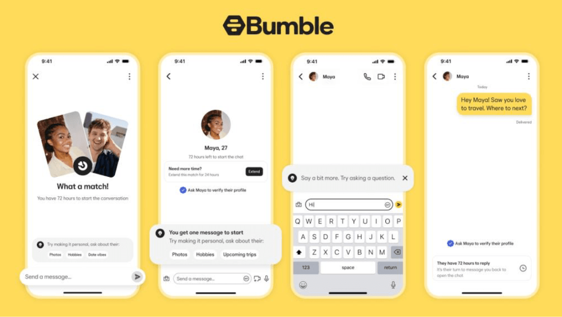 Bumble Rewrites Its Signature Dating Model as It Lets Men Make the First Move
