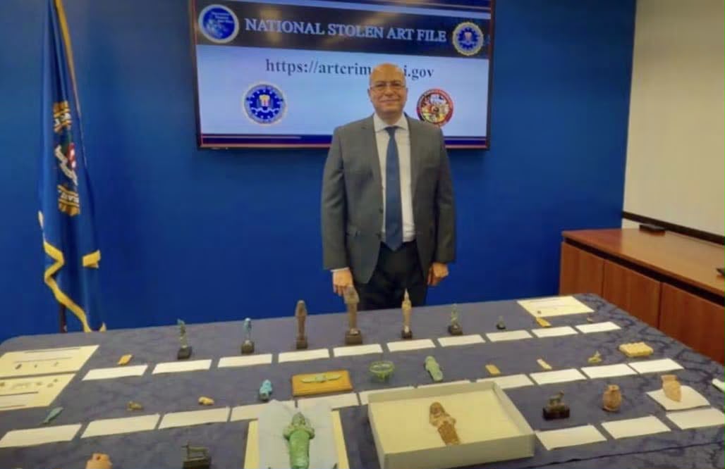 Egypt Recovers 48 Historic Artifacts from the United States - gallery image 1