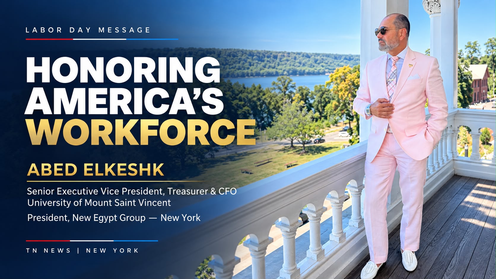Abed Elkeshk Recognizes the Dedication of American Workers in Labor Day Message