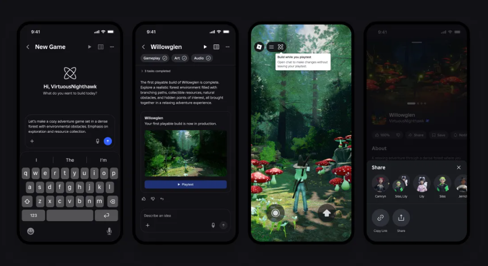 Roblox Redefines Game Creation by Taking AI Development Beyond Its Platform