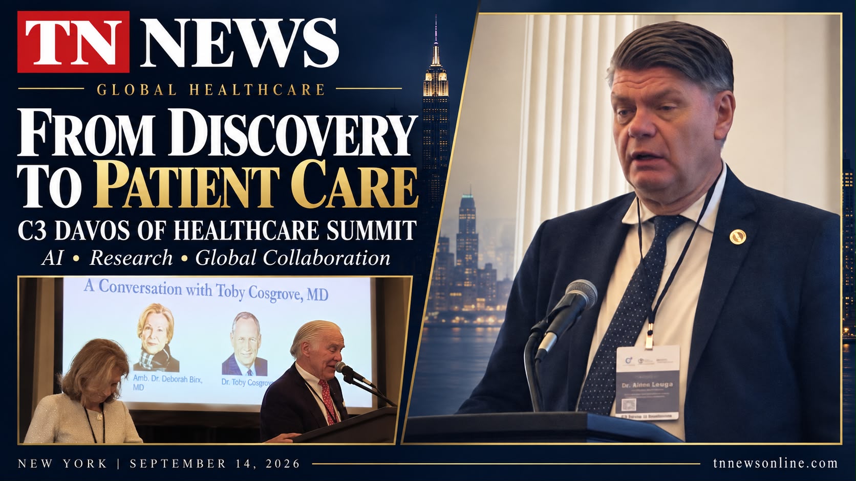 From Discovery to Patient Care: C3 New York Summit Calls for Faster Progress in AI and Medicine
