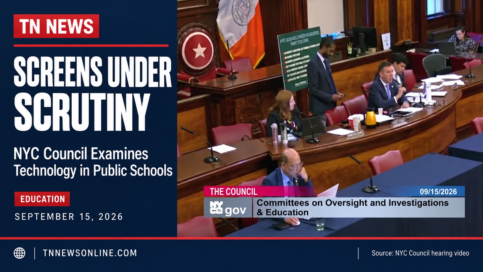 Who Decides How Much Screen Time Our Children Get at School? NYC Council Examines Classroom Technology