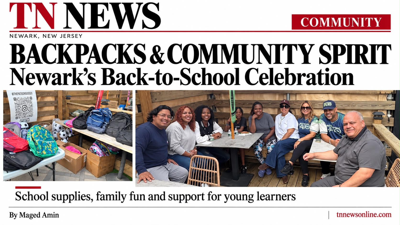Backpacks and Community Spirit: Newark Celebration Helps Students Get Ready for School