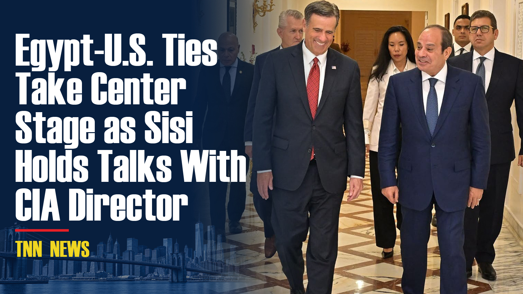 Egypt-U.S. Strategic Coordination Deepens as Sisi Meets CIA Director - gallery image 1