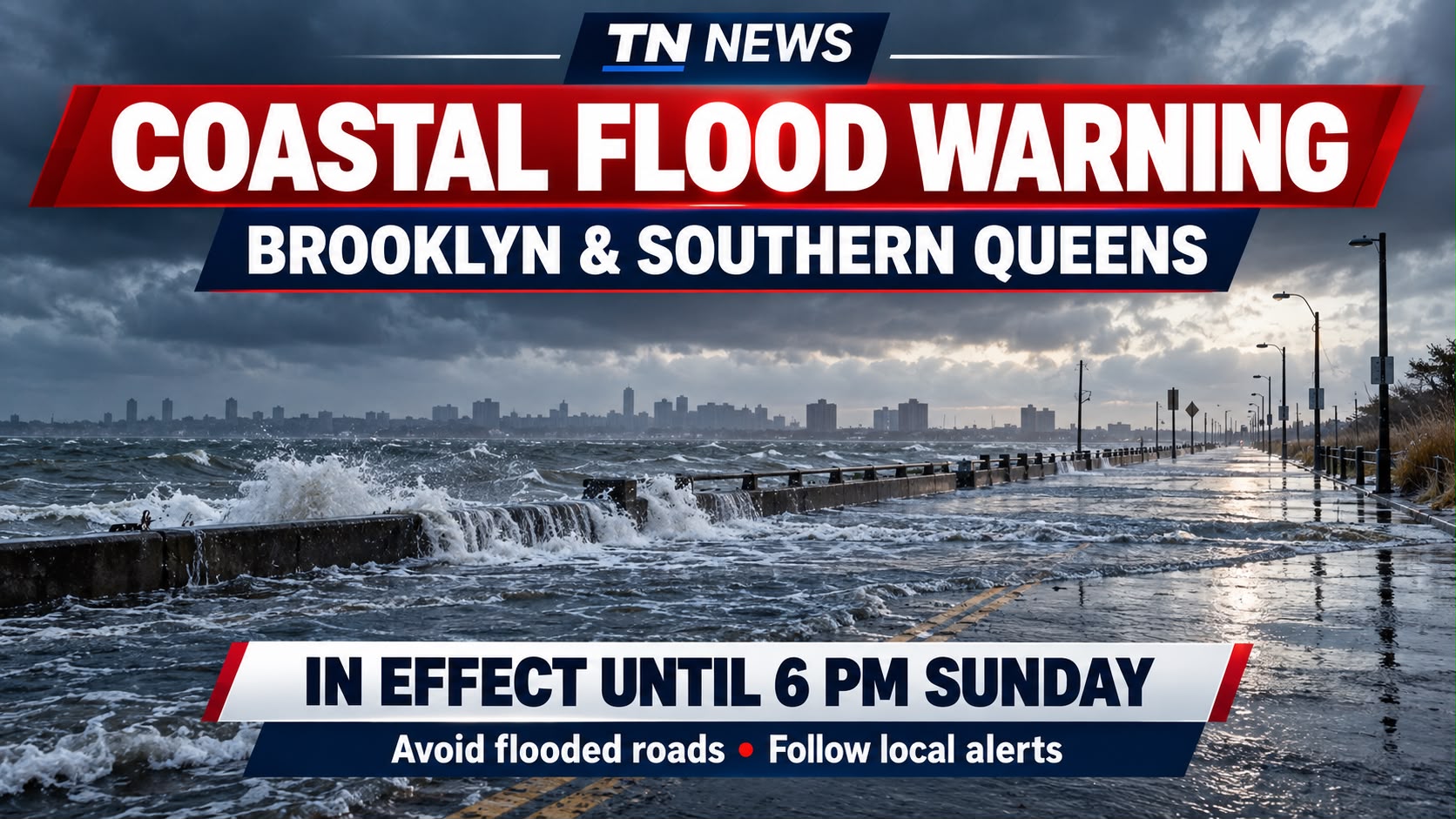 Coastal Flood Warning Remains in Effect for Brooklyn and Southern Queens - gallery image 1