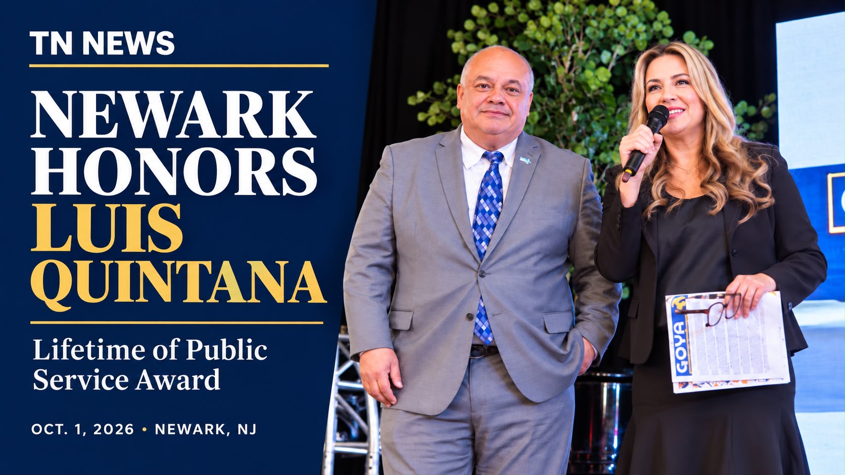 Newark Honors Council President Luis Quintana for Lifetime of Public Service - gallery image 1