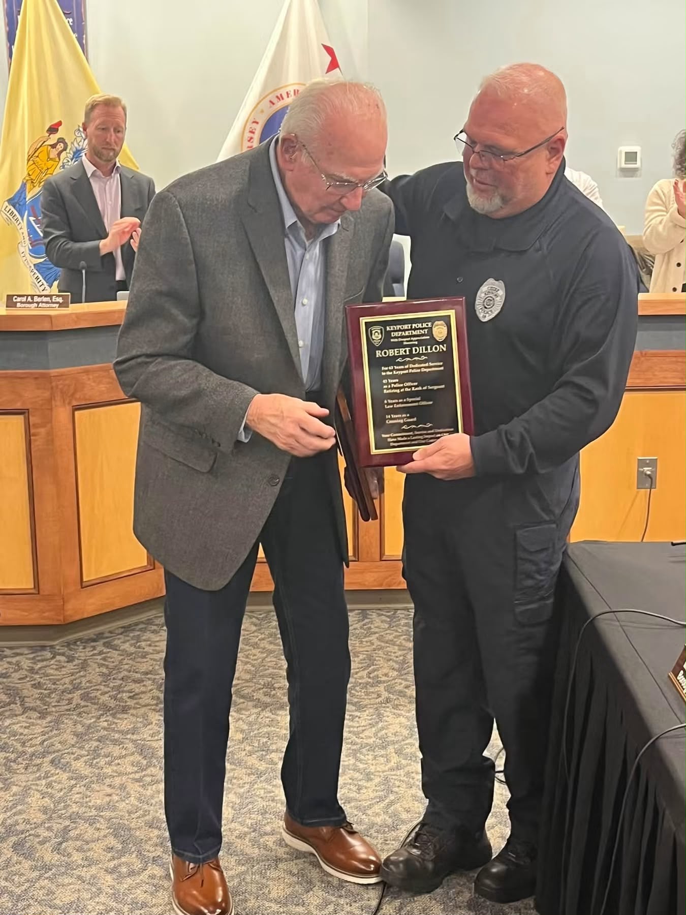 Keyport Honors Robert Dillon for 63 Years of Community Service - gallery image 3