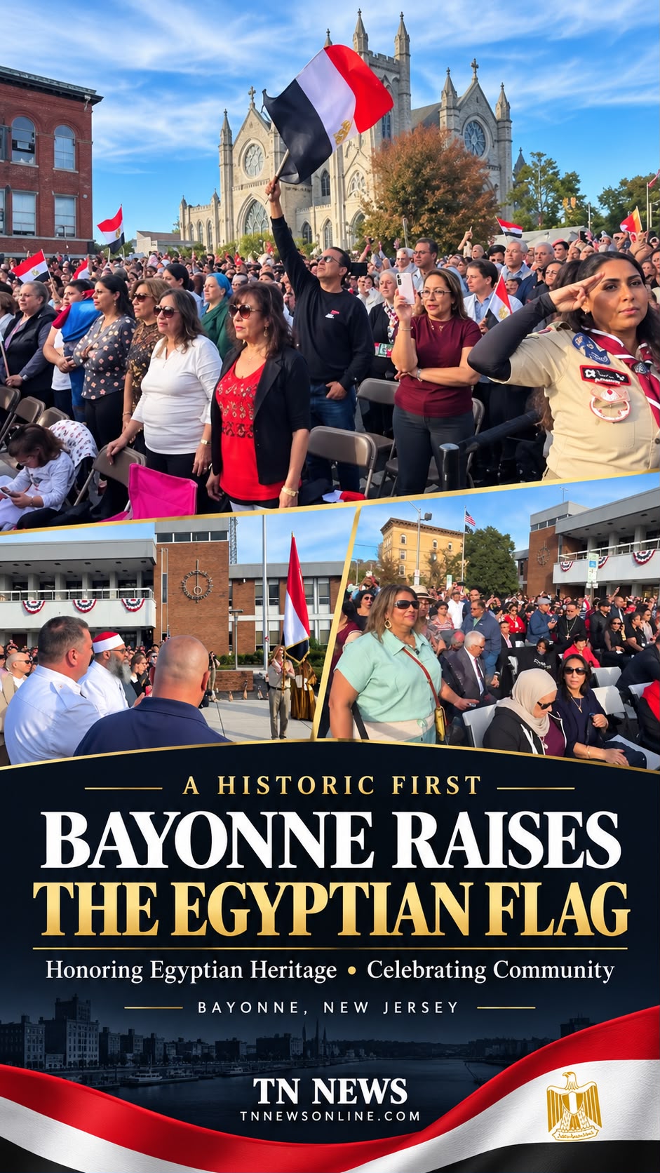 Bayonne Holds First Egyptian Flag-Raising Ceremony to Celebrate Community Heritage - gallery image 8