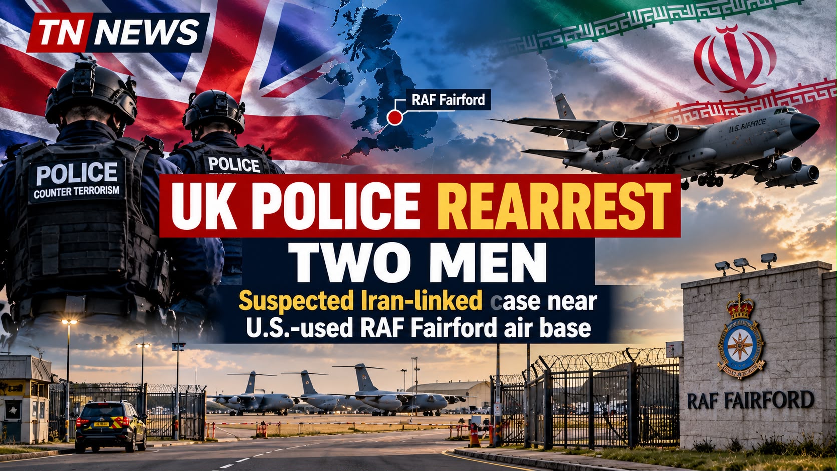 UK Police Rearrest Two Men in Suspected Iran-Linked Plot Near U.S. Air Base - gallery image 1