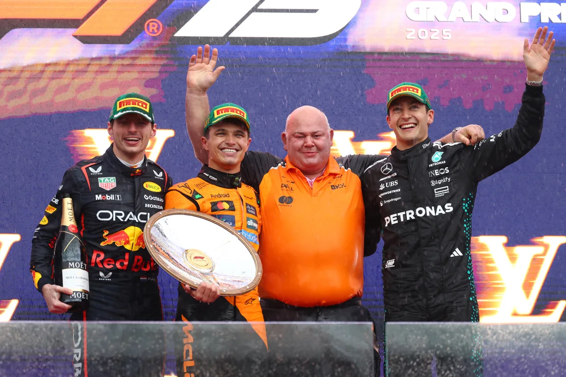 Lando Norris Triumphs in Thrilling F1 Season Opener as Lewis Hamilton Struggles in Ferrari Debut - gallery image 1